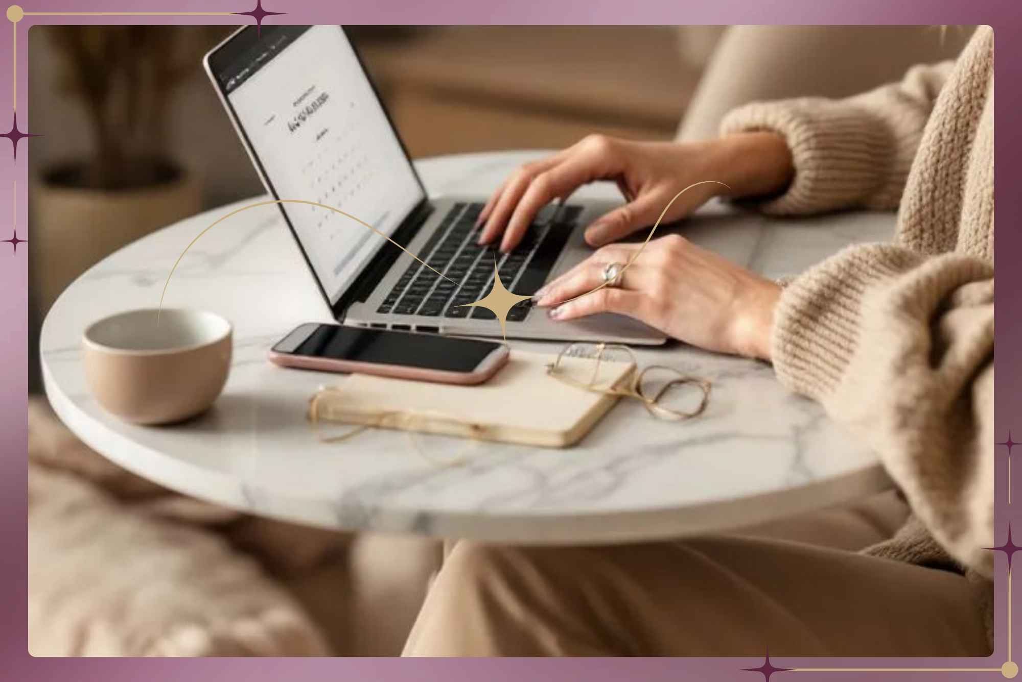 Online enterpreneur seeing full client journey