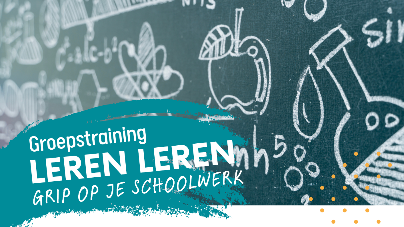 Leren leren, grip op je schoolwerk - groepstraining