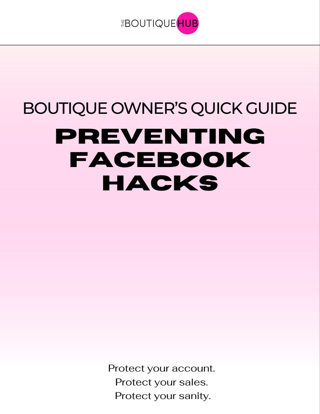Preventing Facebook Hacks