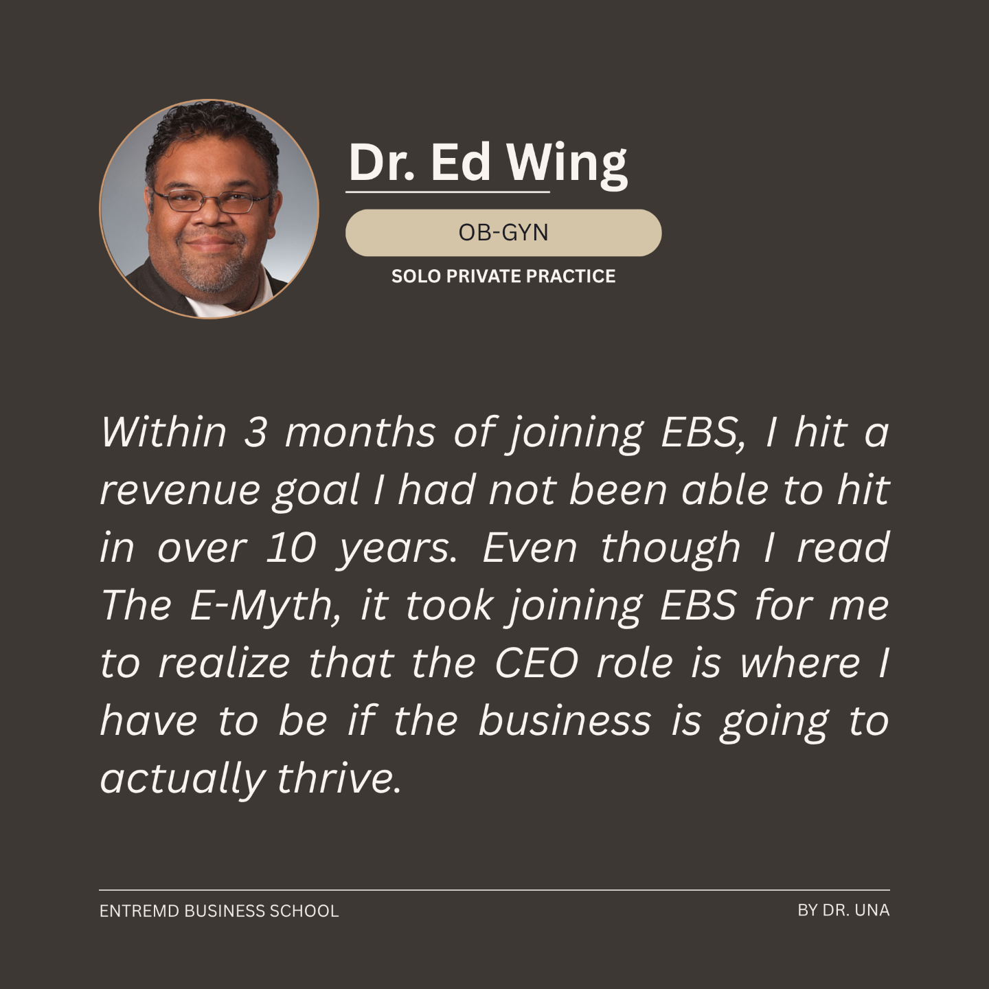 Dr. Tolulope Olabintan, Family Medicine, EntreMD Business School, EBS, Physician, Entrepreneur