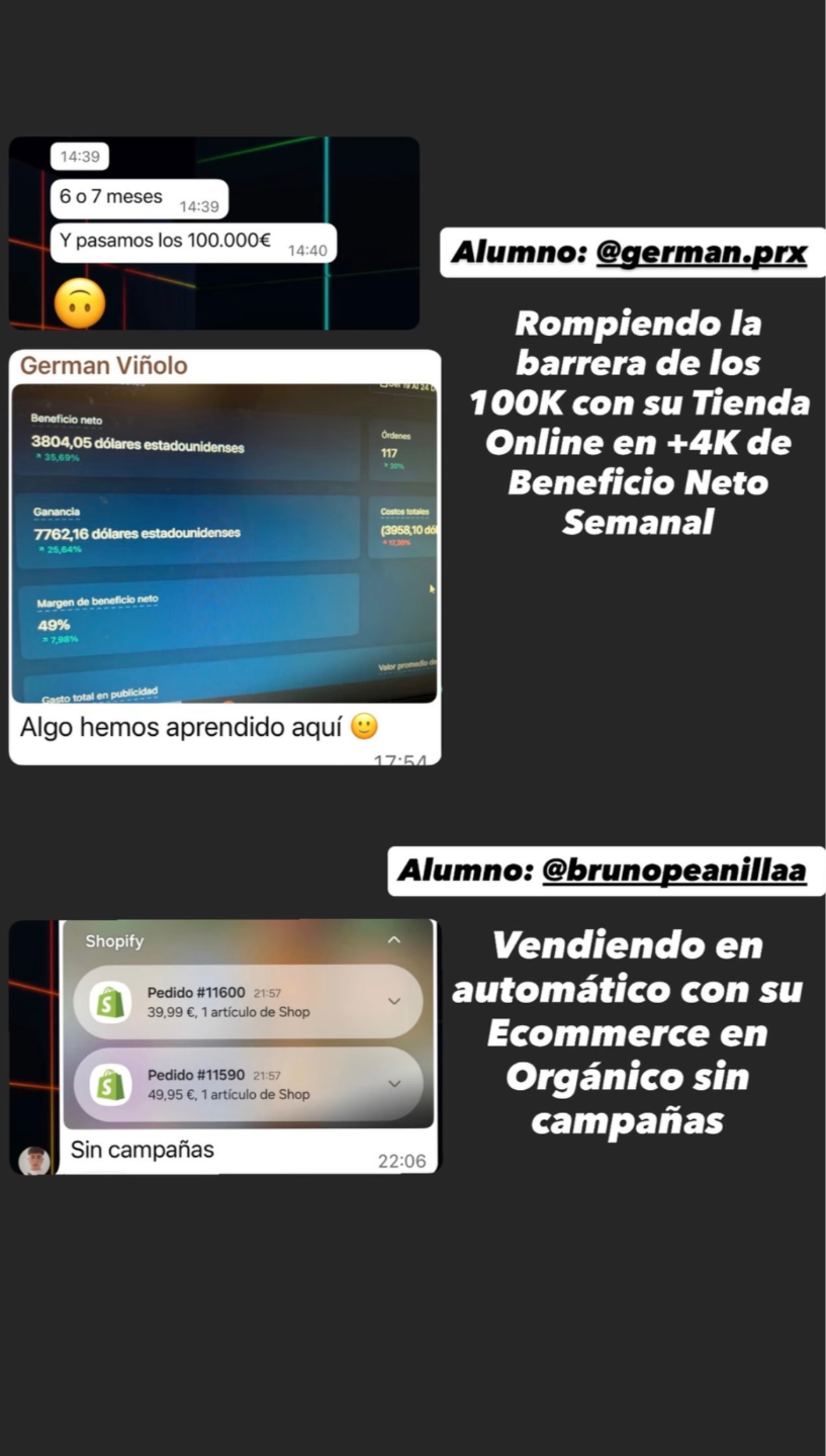 Testimonio alumno