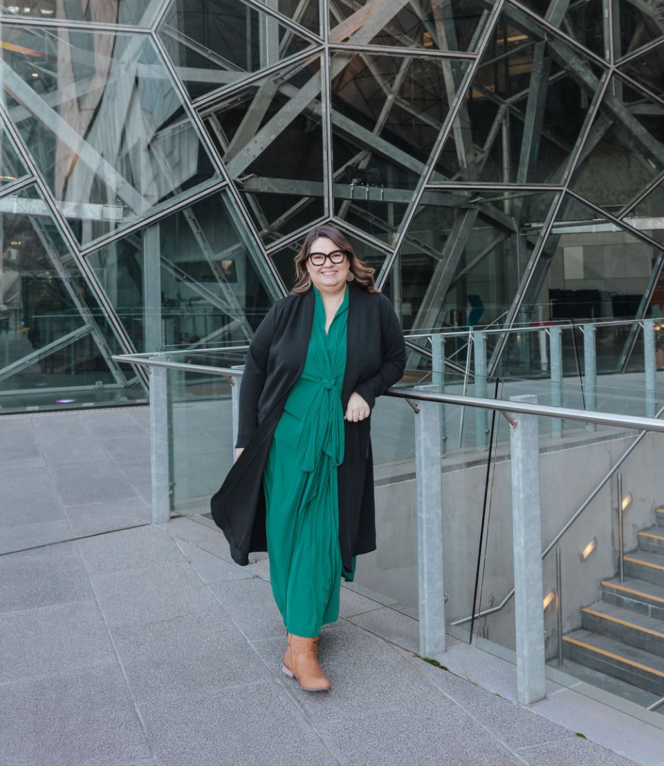 Meredith Wilson facilitating a culture leadership masterclass