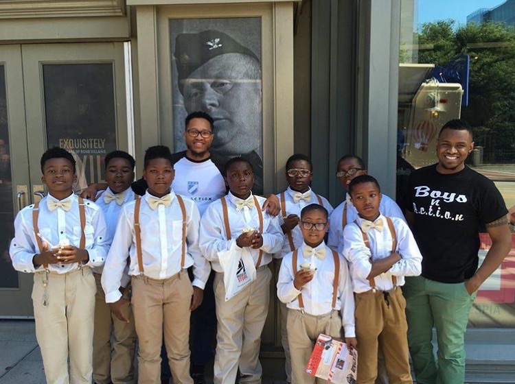 Lee Smalls with Boys N Action