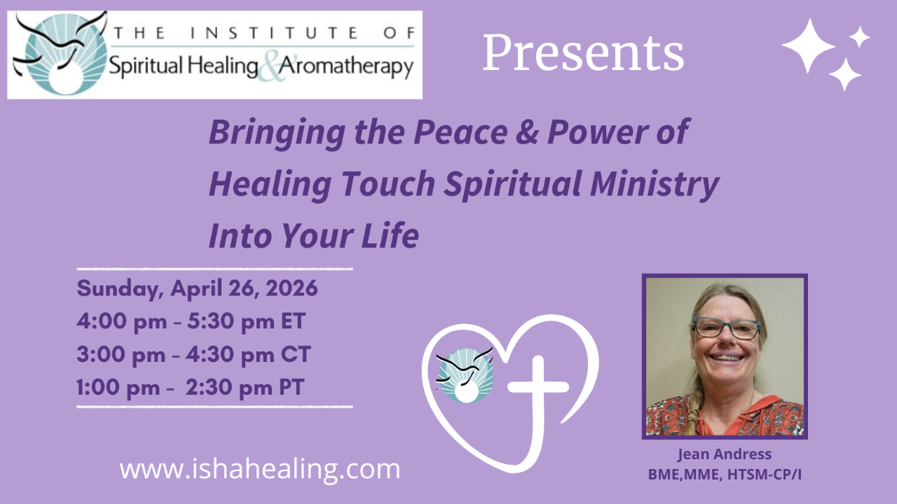 Bringing the Peace and Power of Healing Touch