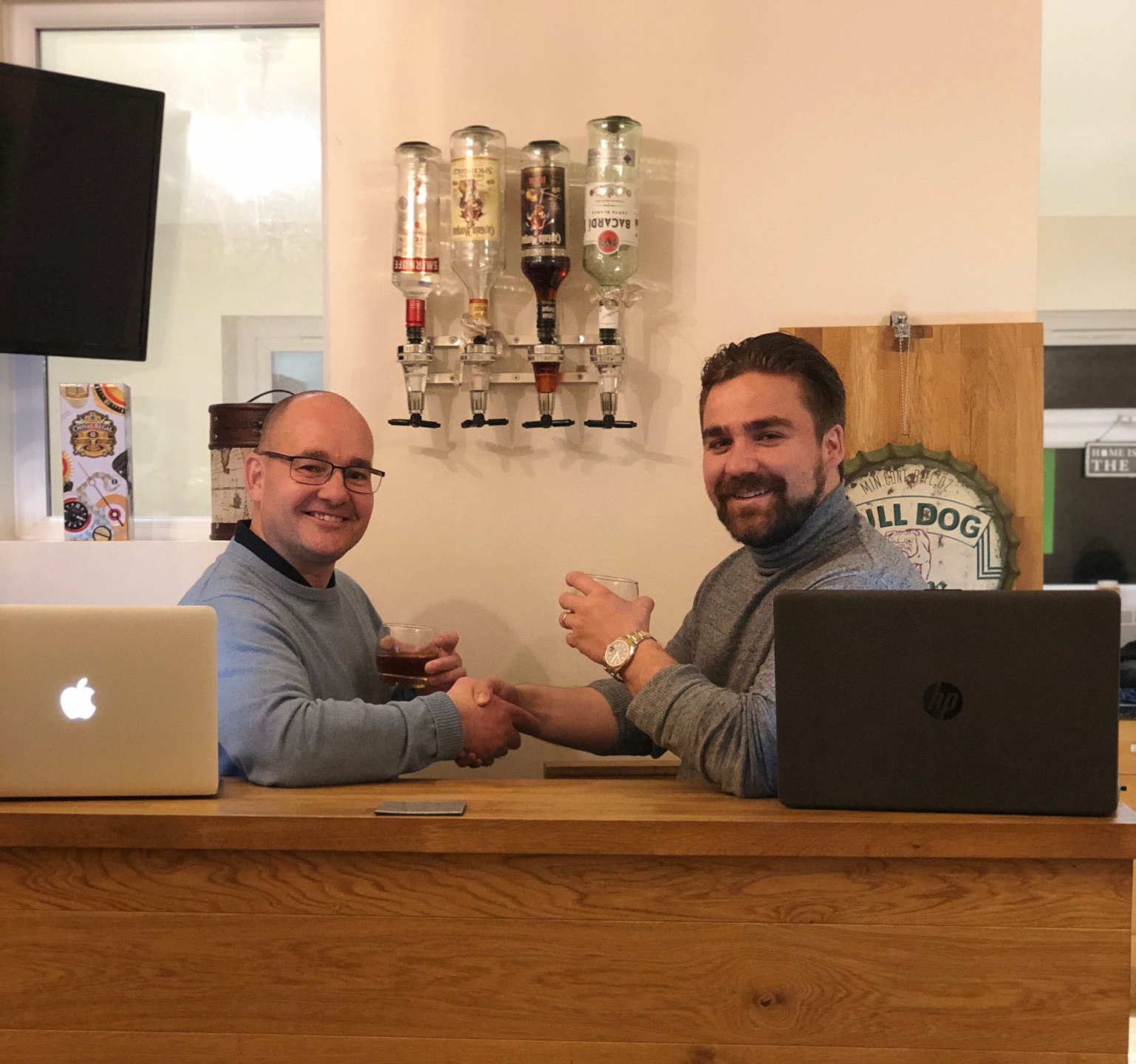 Synergy Success Network Co-Founders, Mark Legg & Gethin Jones.