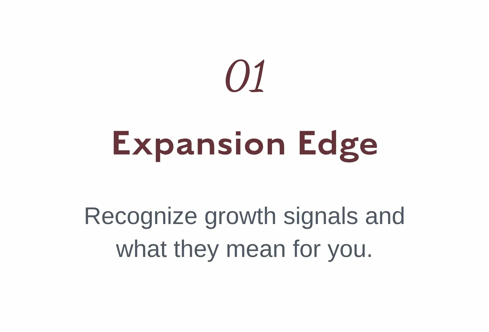 Breakthroughs Made Simple™ Capacity Recalibration System showing three-part framework: Expansion Edge, Recalibration Pivot, and Capacity Reorganization, designed to help entrepreneurs move from effort to sustainable traction and next-level business growth.