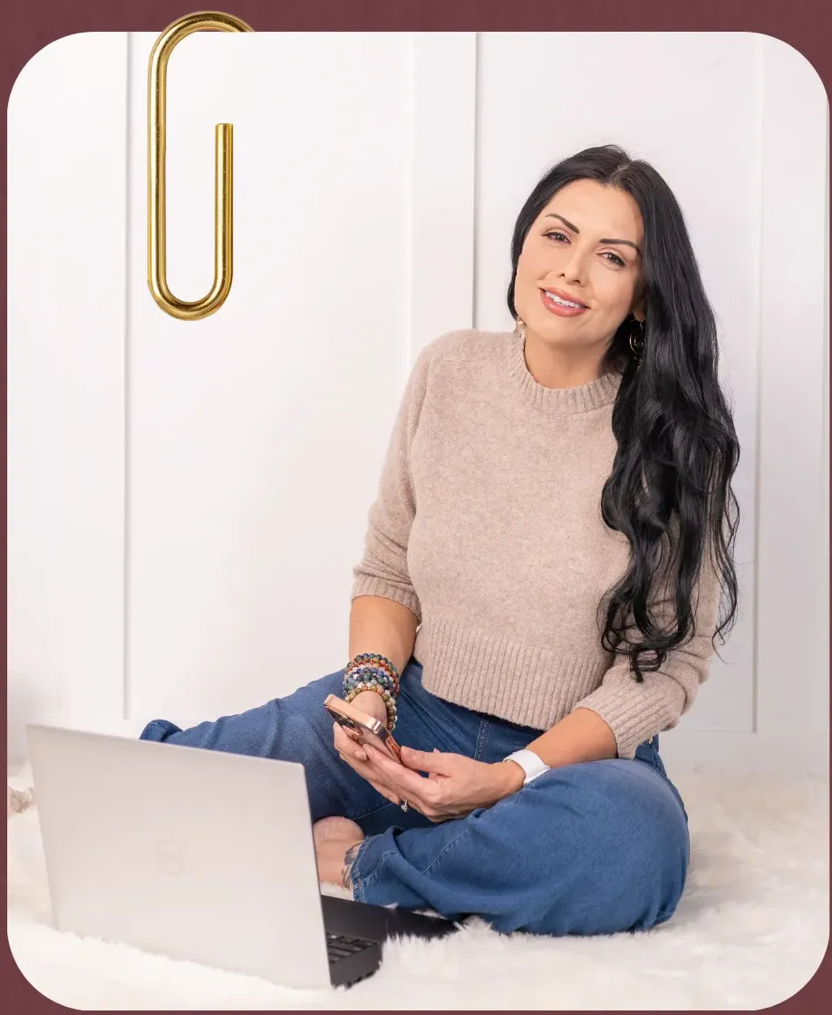 Vision section for Breakthroughs Made Simple™ featuring Brenda and aspirational messaging about operating at your full potential, creating real progress, and confidently handling challenges with the right tools and support.