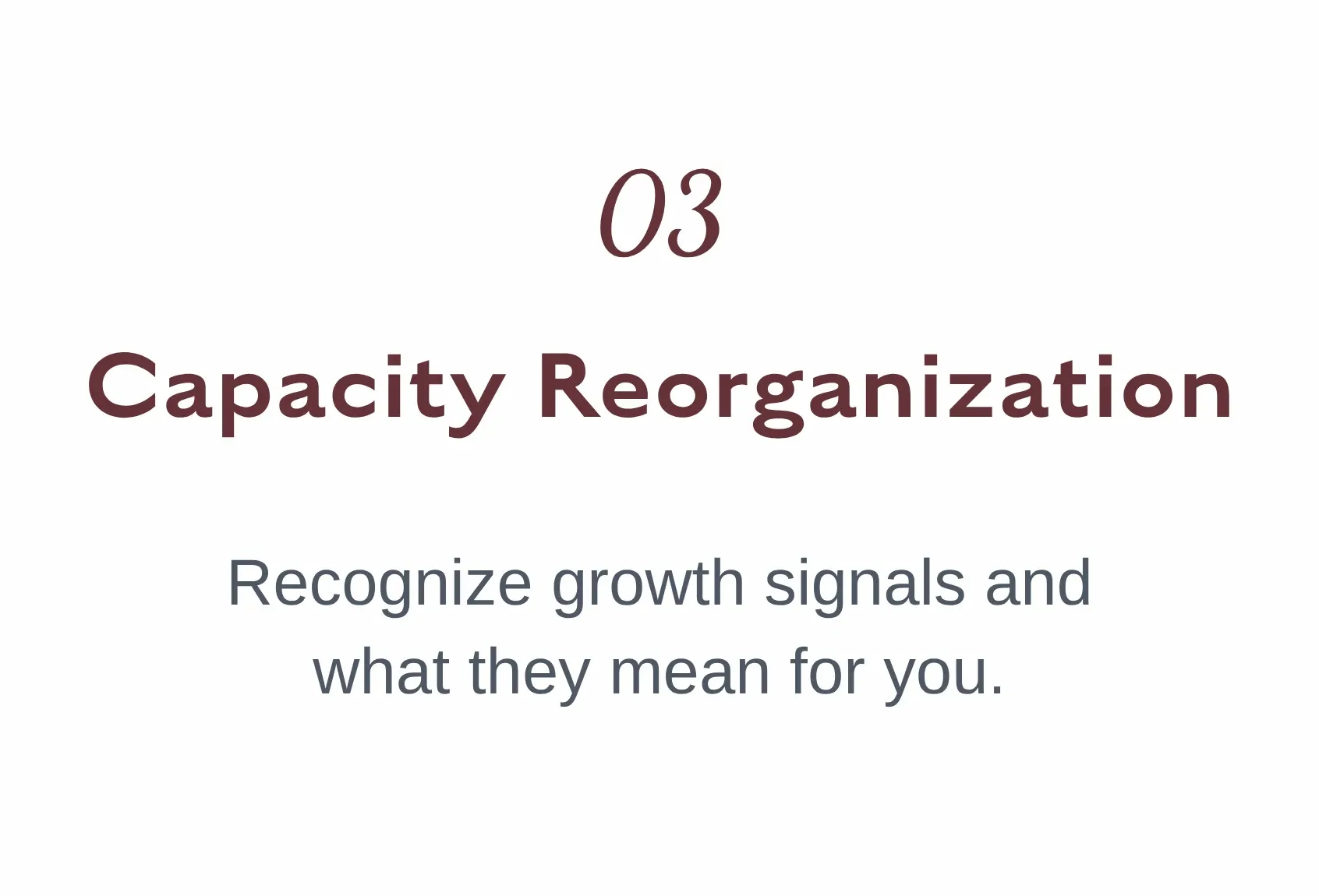 Breakthroughs Made Simple™ Capacity Recalibration System showing three-part framework: Expansion Edge, Recalibration Pivot, and Capacity Reorganization, designed to help entrepreneurs move from effort to sustainable traction and next-level business growth.
