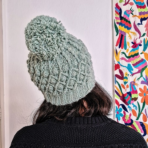 Patrón de crochet gorro cascabel Javi hook