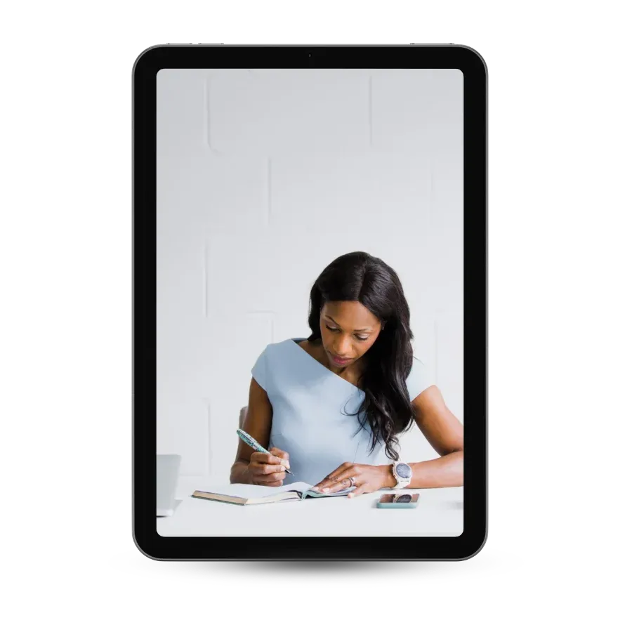 Personal Imposter Speech review by Caroline inside Be The First Membership on tablet