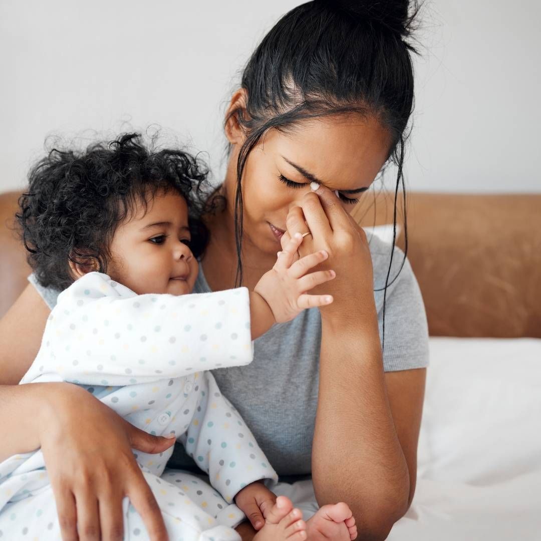 Mom tired of negotiating with her kids to sleep