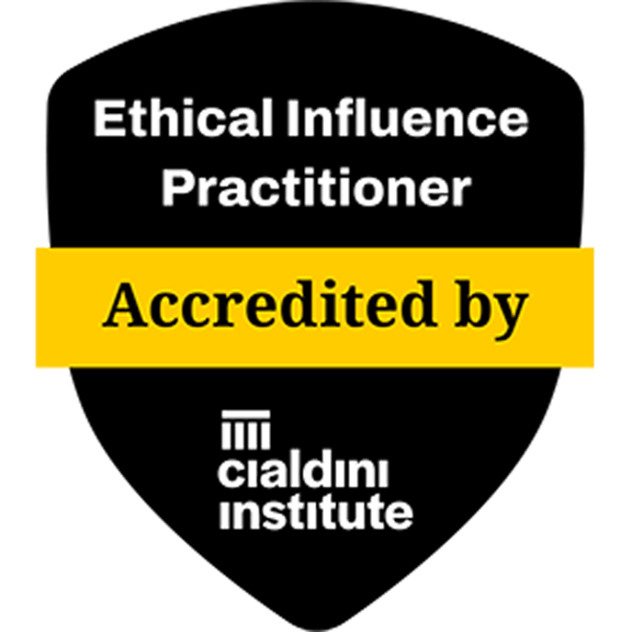 Cialdini Certified Practitioner badge