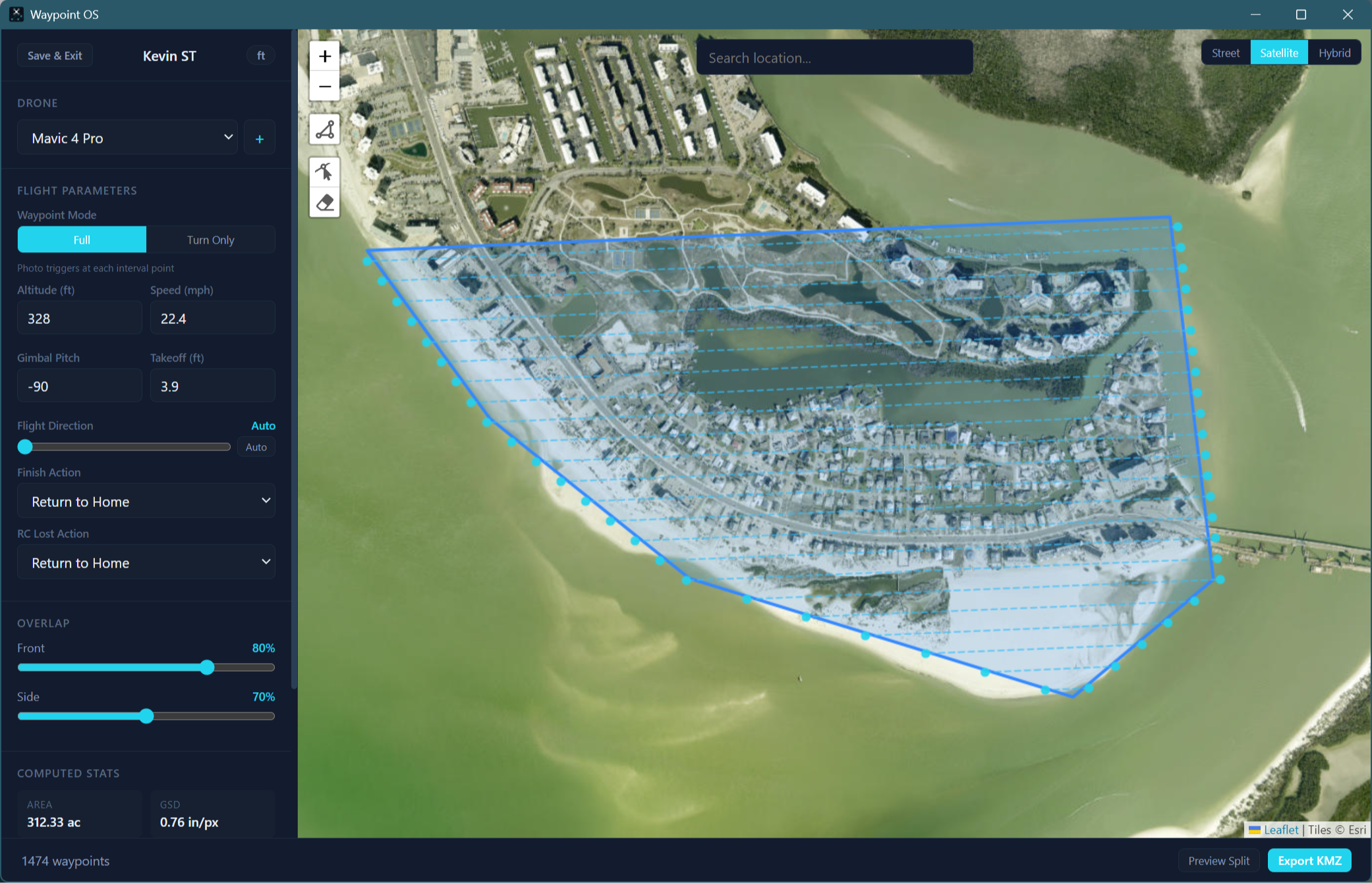 Now limit to area size