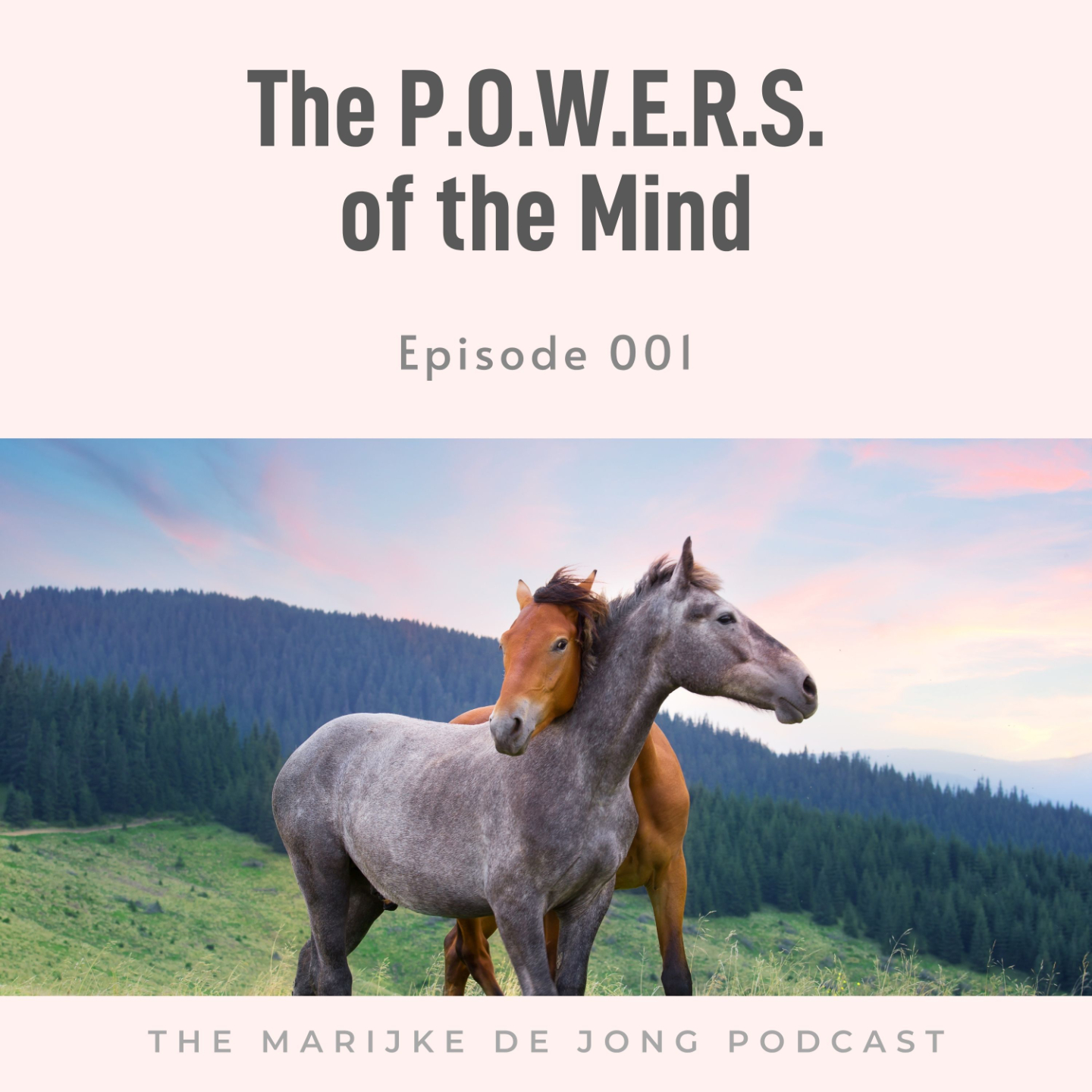 Podcast cover for Episode 001: The P.O.W.E.R.S. of the Mind