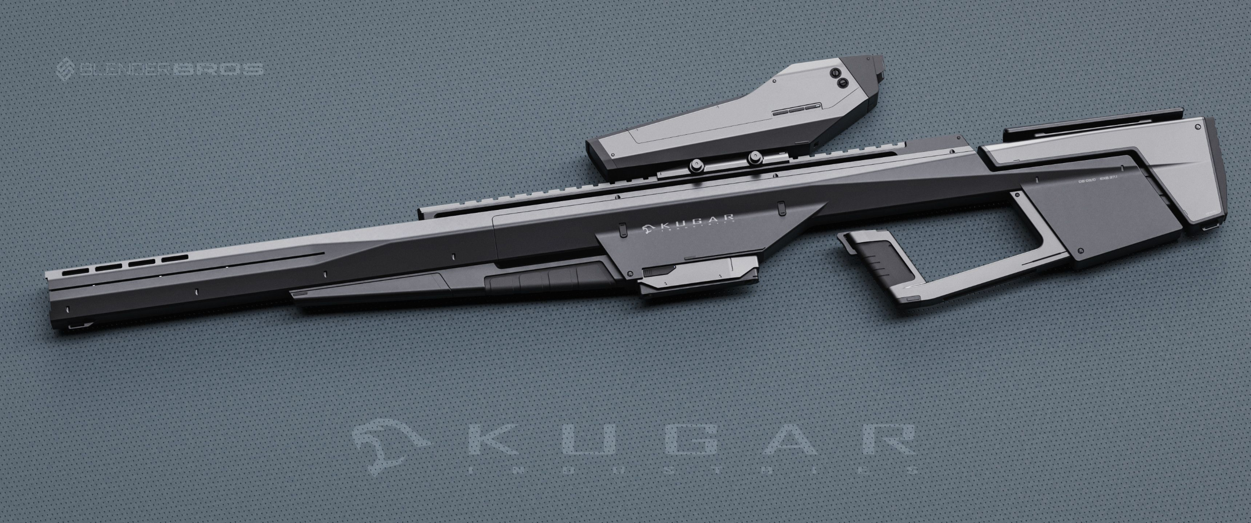 Kugar Industries Sniper Rifle - Final Render