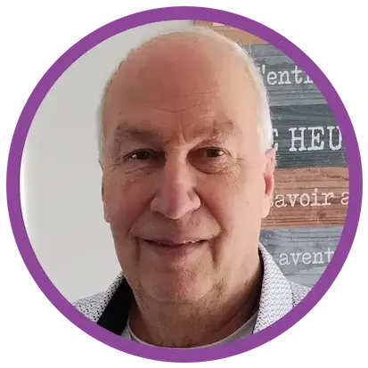 Noël Vinet, ingénieur de formation, éditeur, auteur et agriculteur à la retraite