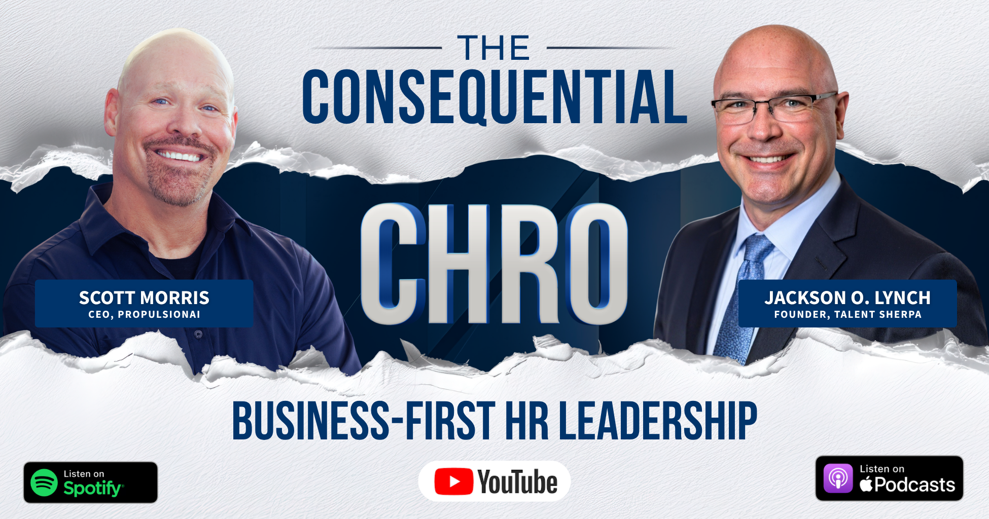 The Talent Sherpa Podcast — a CHRO and human capital podcast, hosted by Jackson O. Lynch