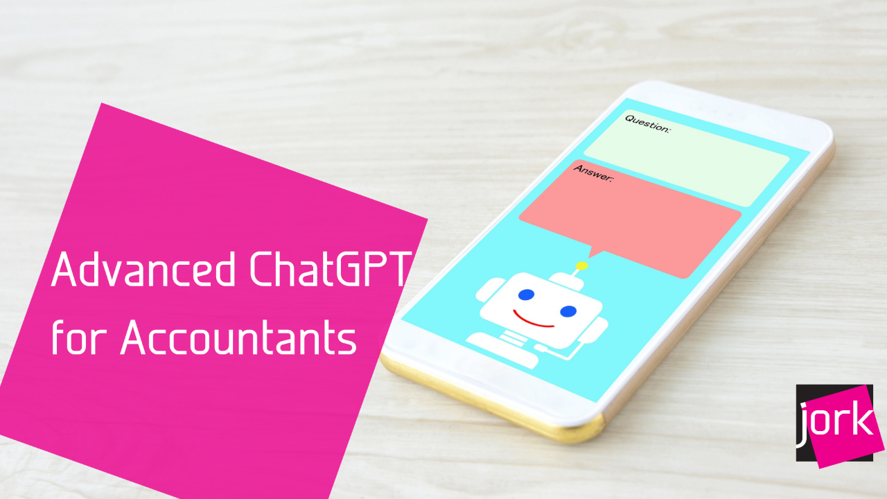 Advanced ChatGPT for Accountants webinar