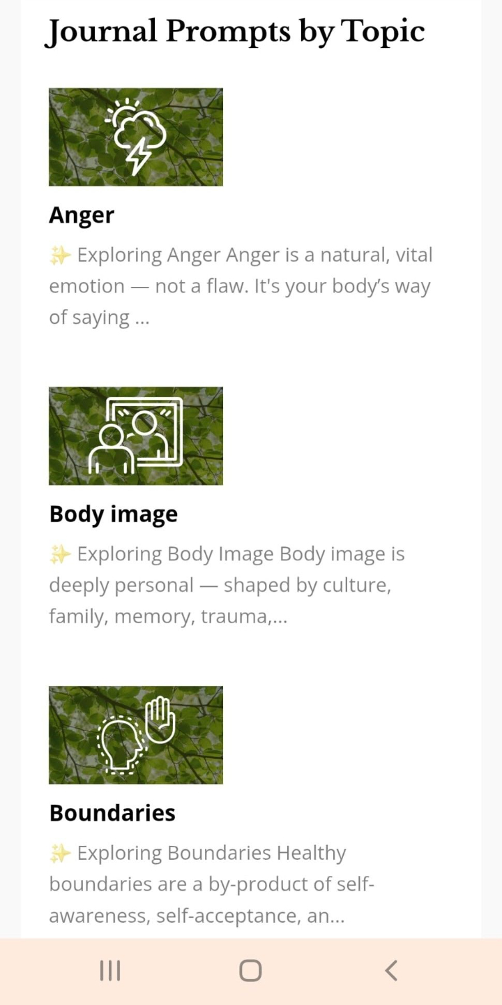 The Body-Based Toolkit