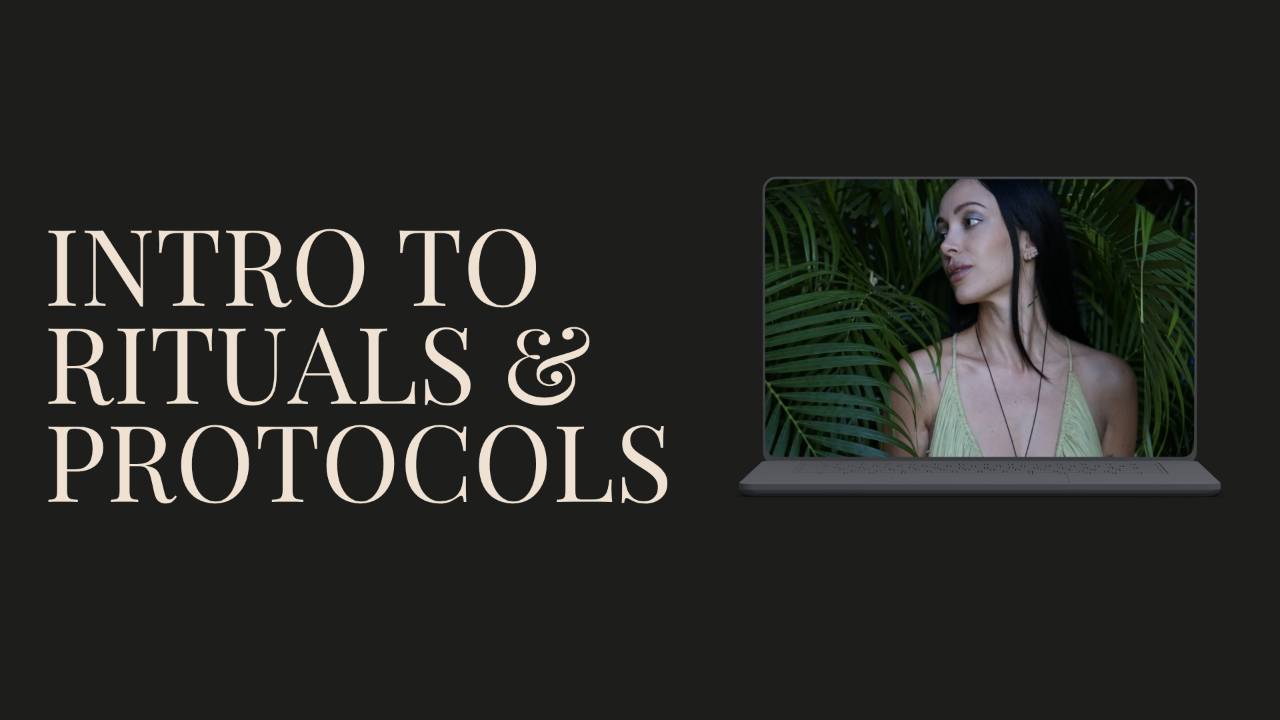 Promo Image Intro to Rituals & Protocols