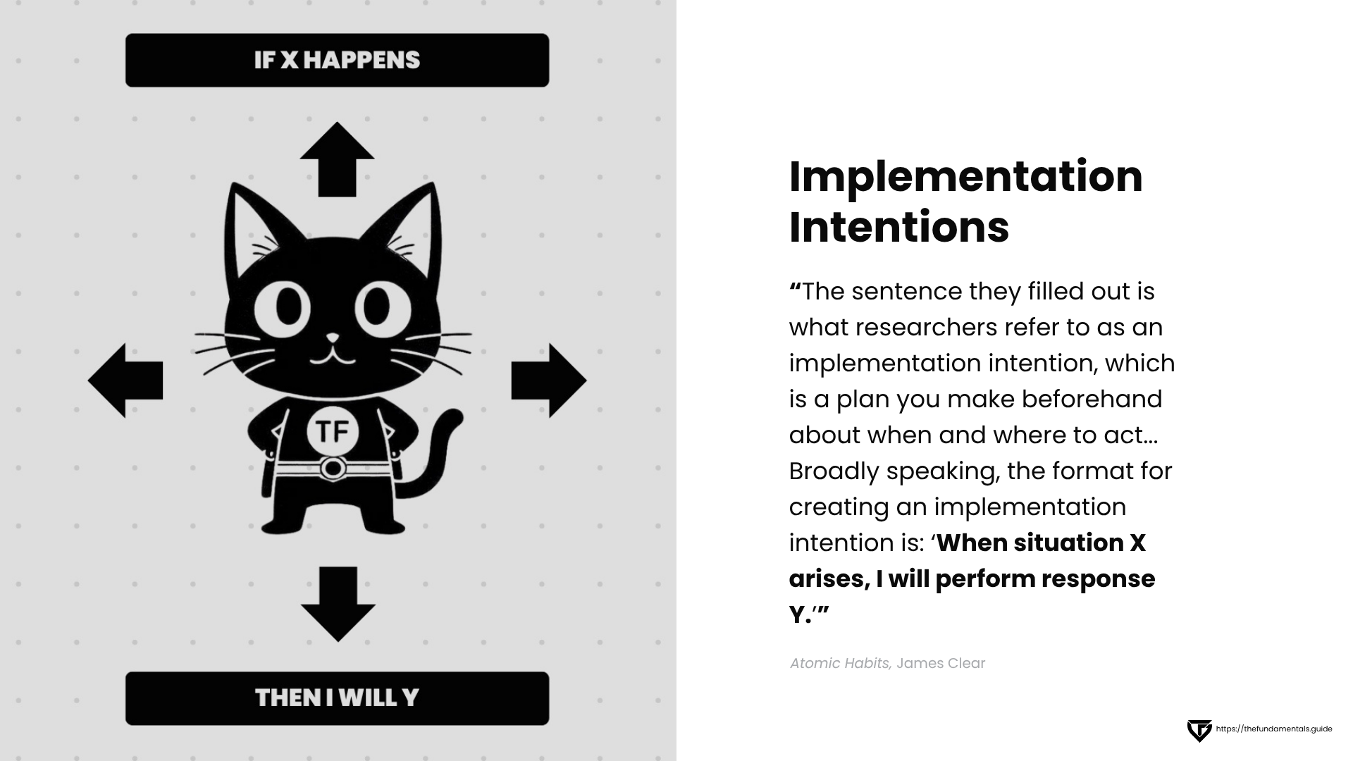 implementation intentions