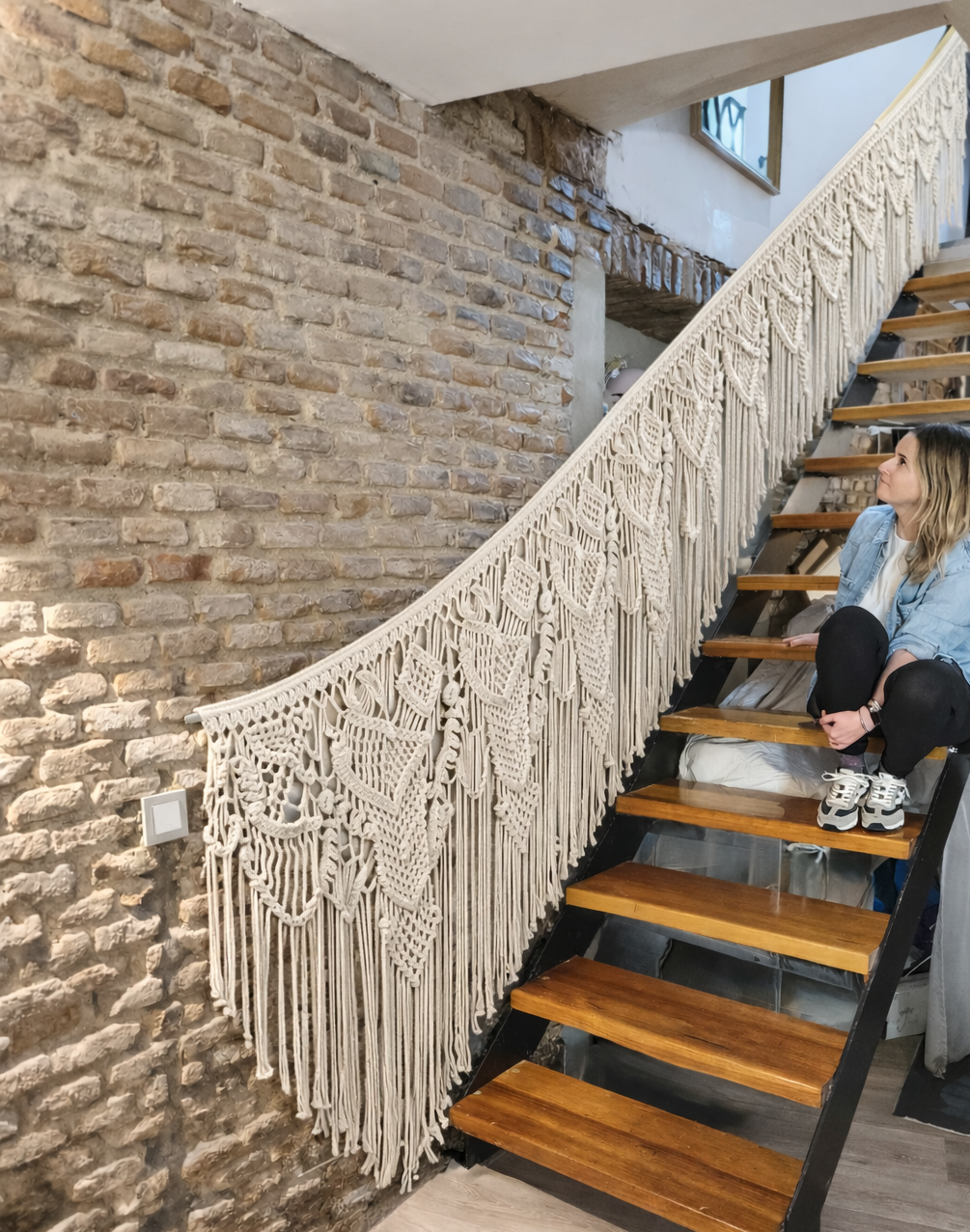 Pieza de macram&eacute;