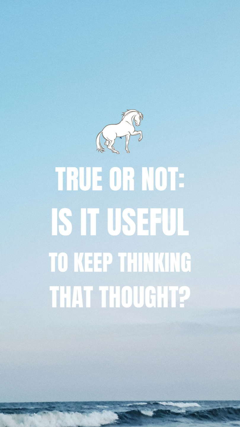 is it useful to keep thinking that thought self coaching question wallpaper