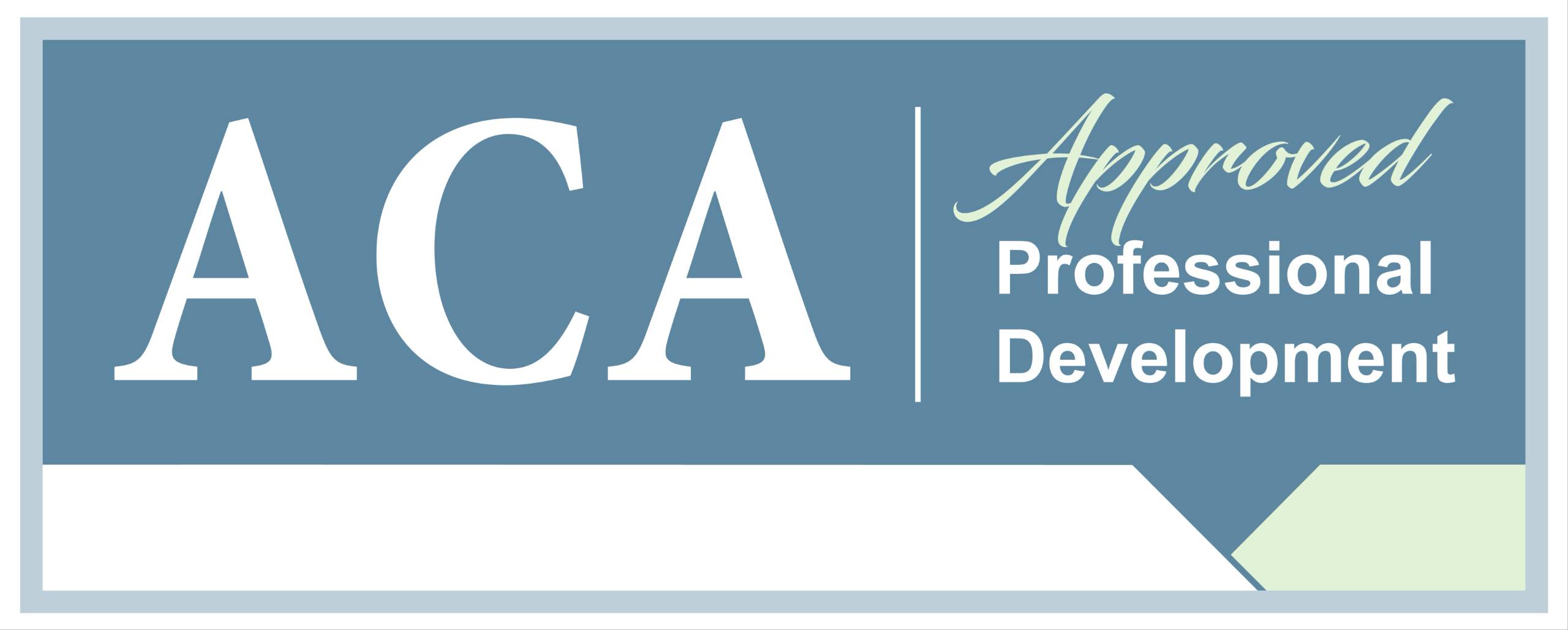 ACA Approved Professional Development