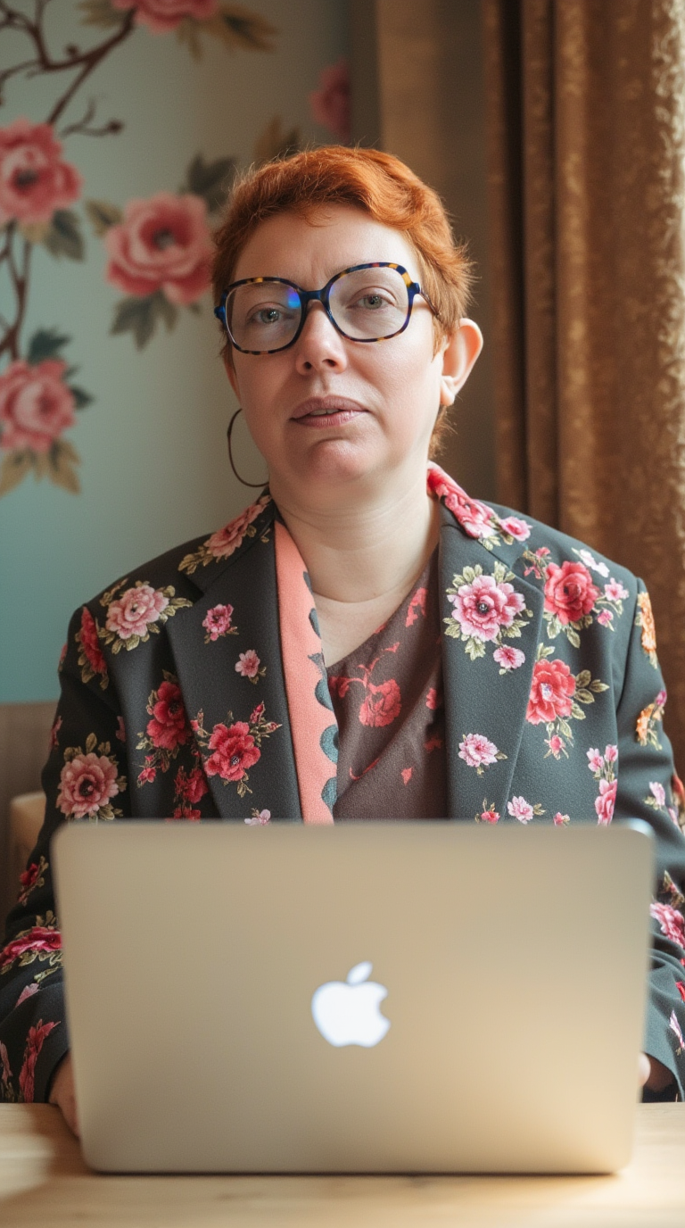 Анна Соло за рабочим столом: эксперт по ИИ и визуализации опыта