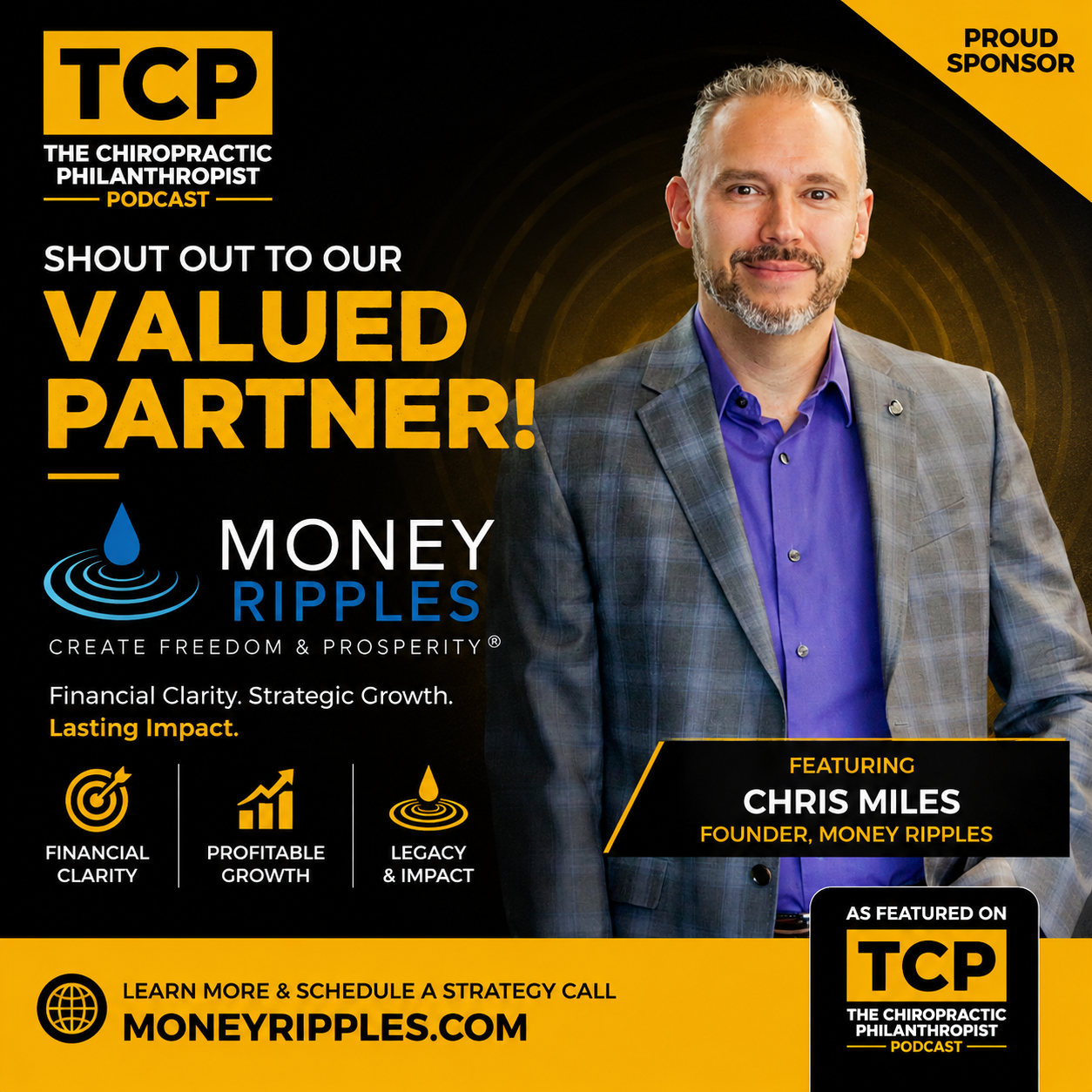 Money Ripples — TCP Proud Sponsor