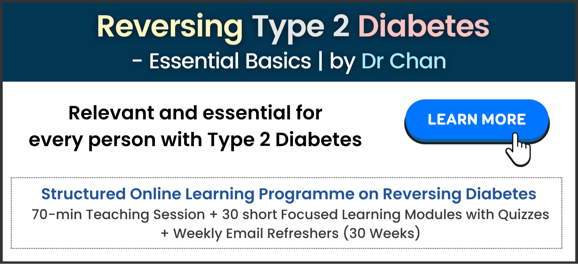 reverse diabetes programme