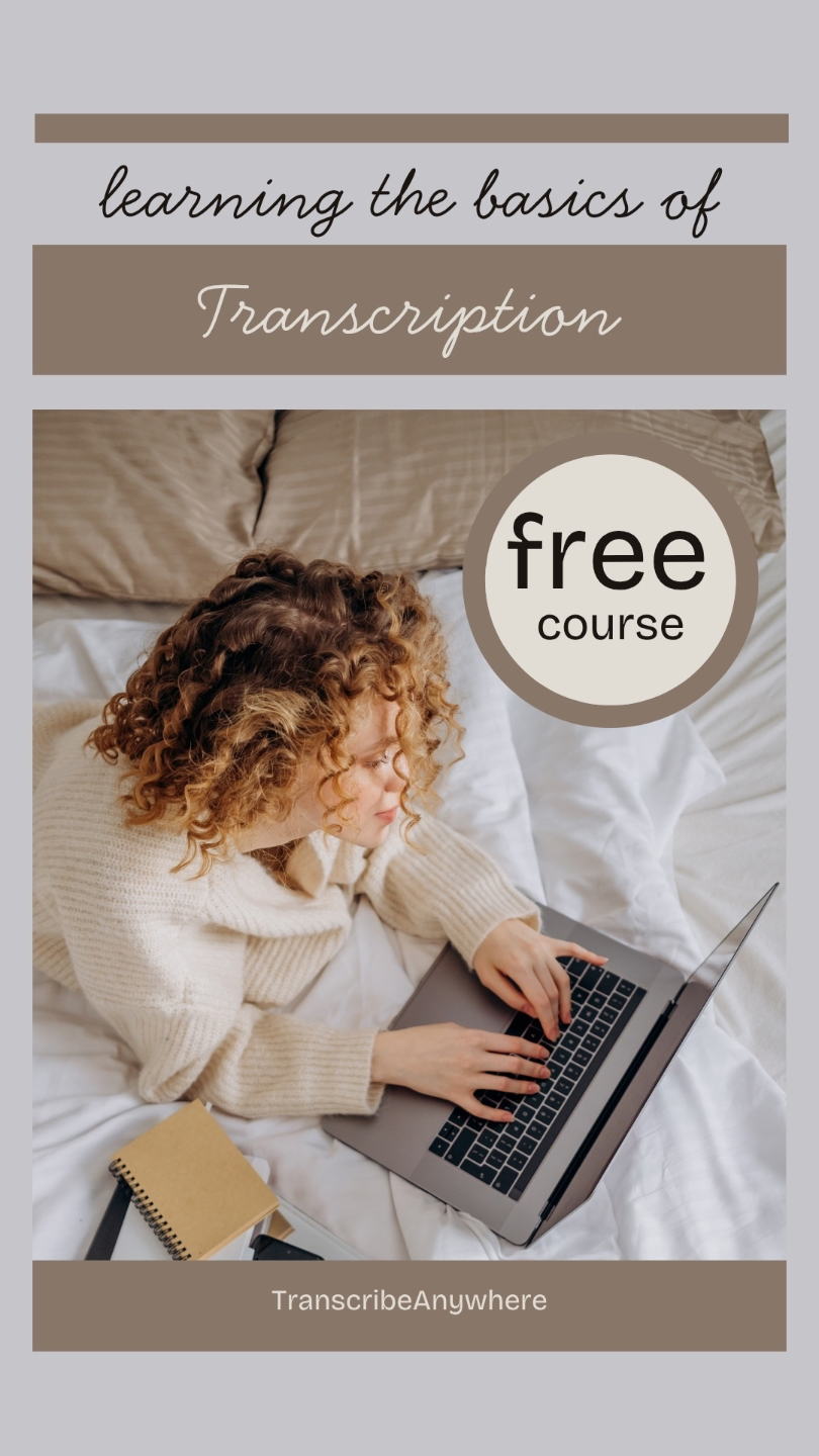 Learning the basics of Transcription (Free Course)