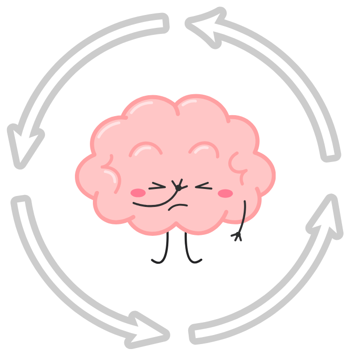 confirmation bias thinking cycle diagram
