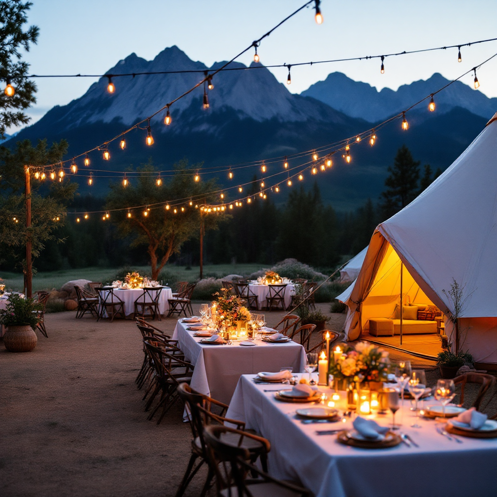 how to start a glamping business and retreat events