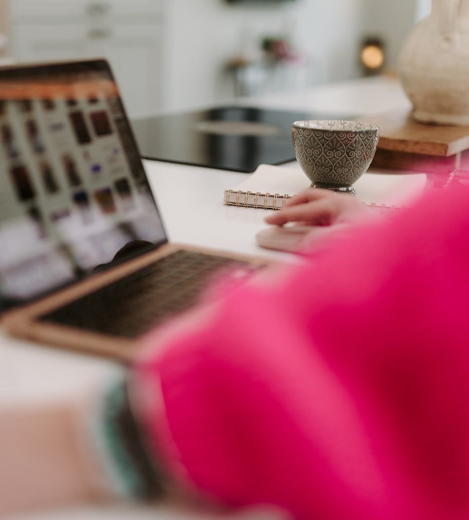 Elizabeth James holding an Ocean Sensory Parachute