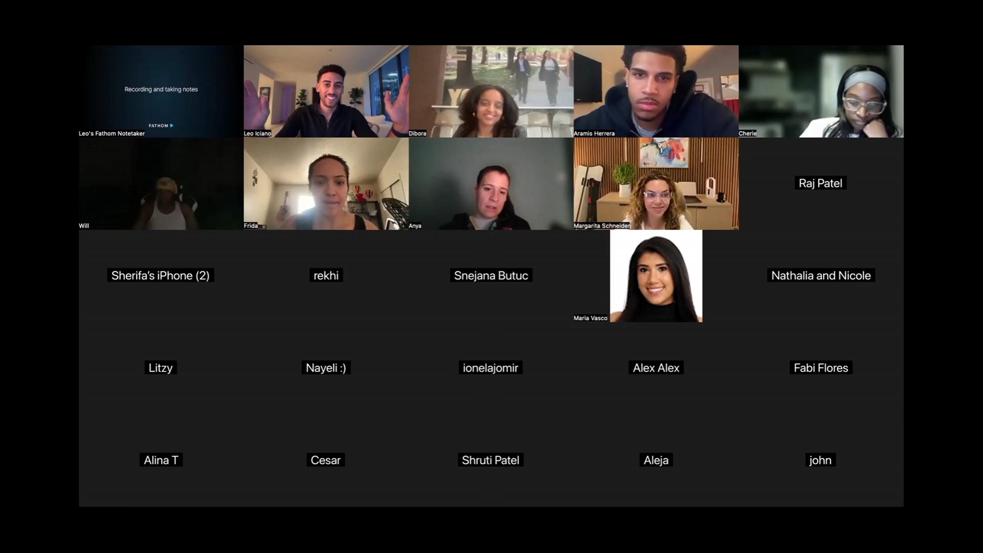 Live coaching call — group session
