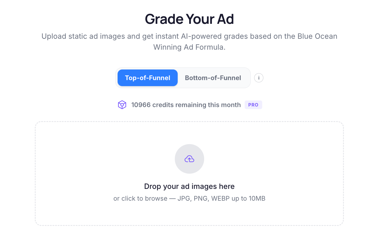 Static Ad Grader — feedback