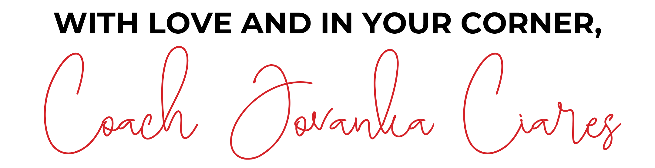 Coach Jovanka Ciares Signature