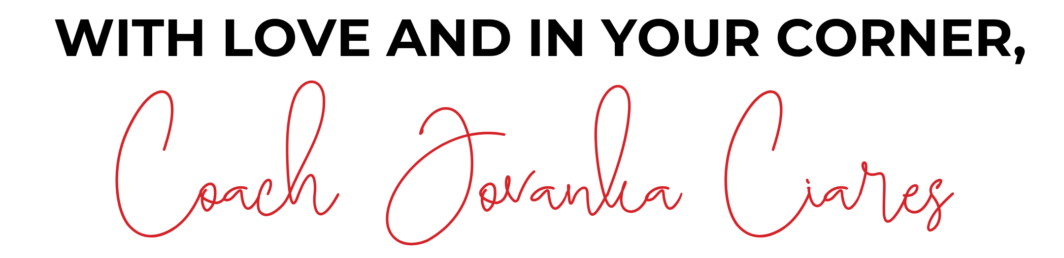 Coach Jovanka Ciares Signature