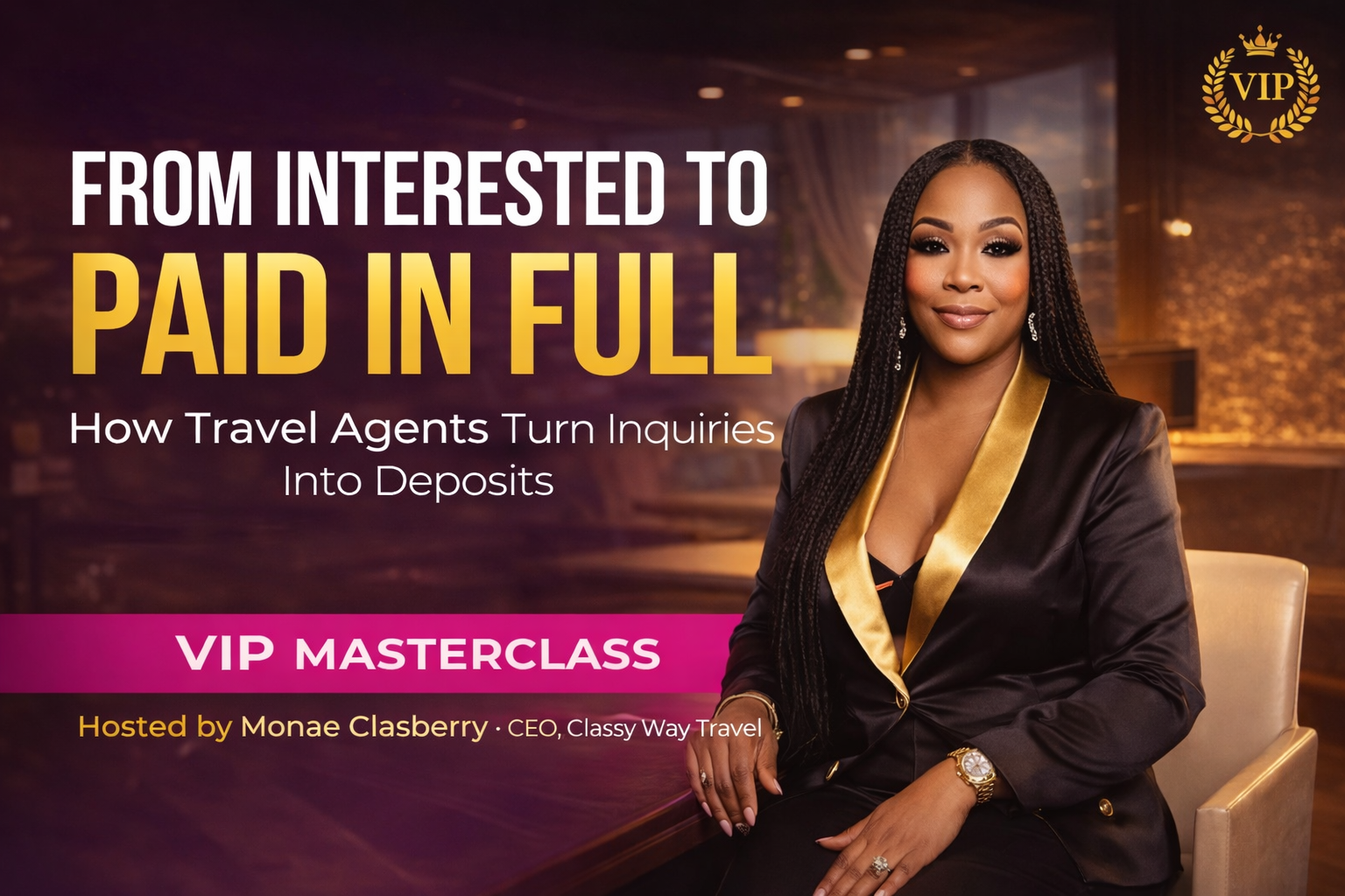 travel agent booking training