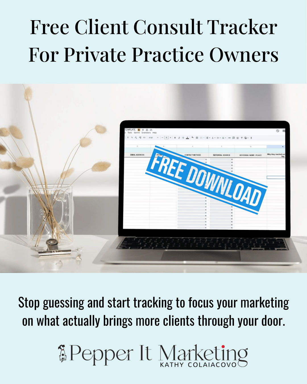  Client Consult Tracker For Private Practice Owners