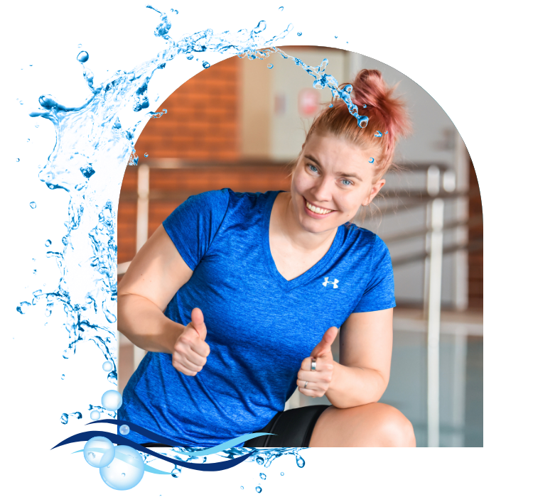 Uintivalmentaja kannustaa ja tsemppaa