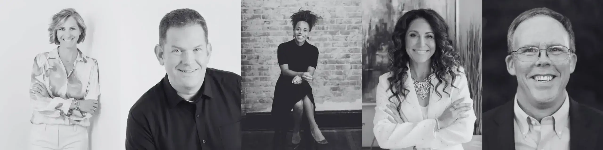 Headshots of the 5 members of the Your C-Suite team.