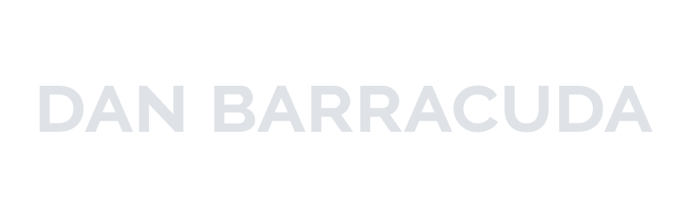 Dan Barracuda name logo