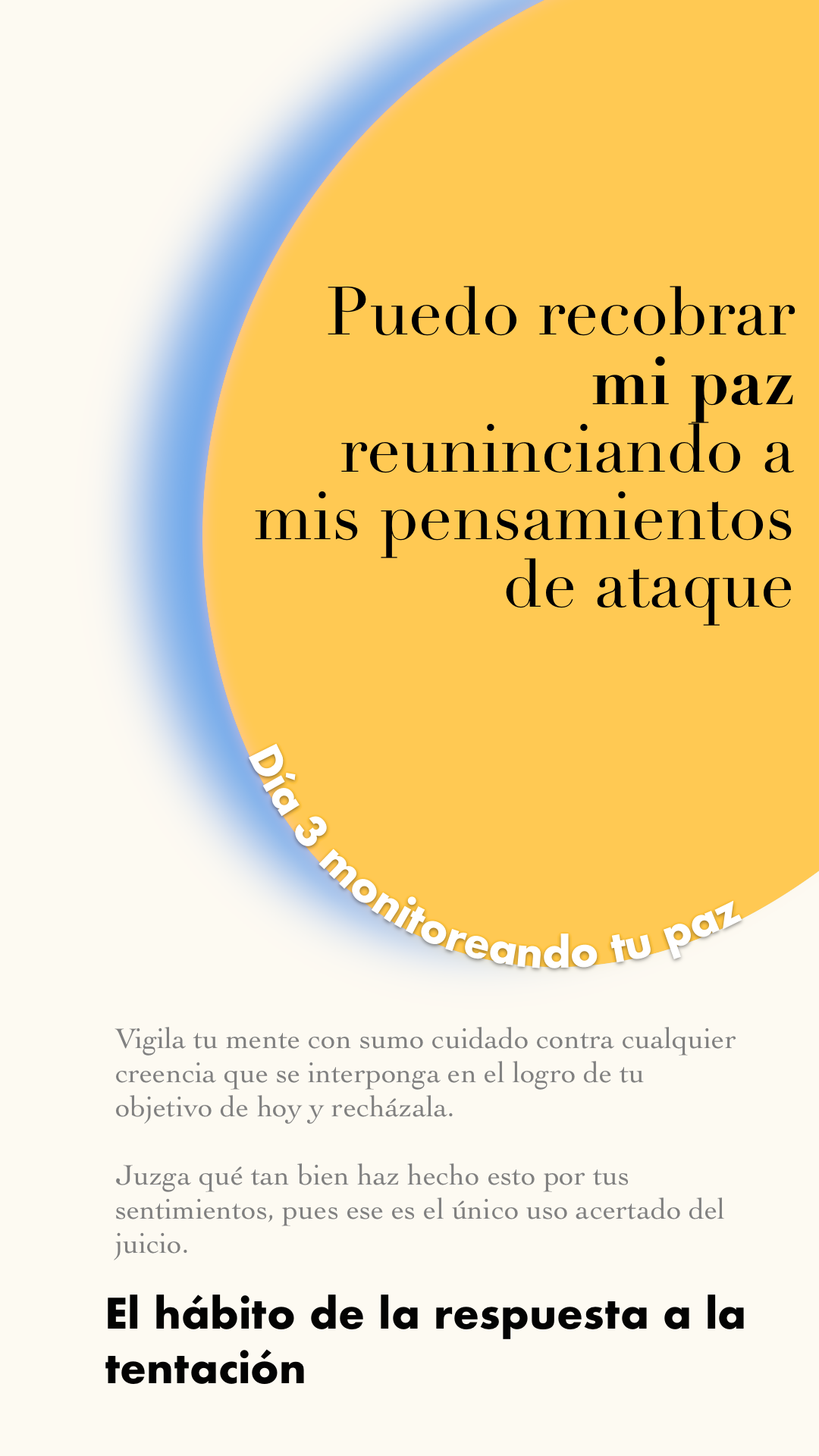 1. Vigilar y corregir tus pensamientos