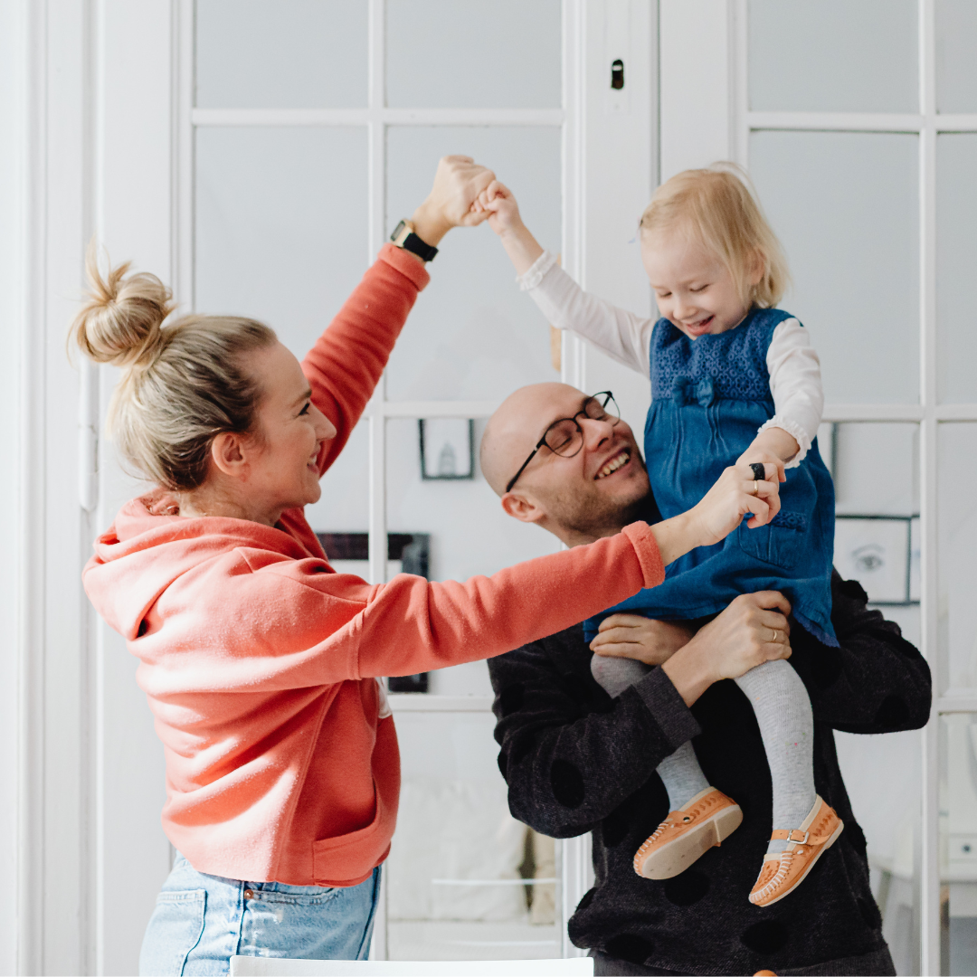A family in wollongongexperiencing happiness after going through family therapy