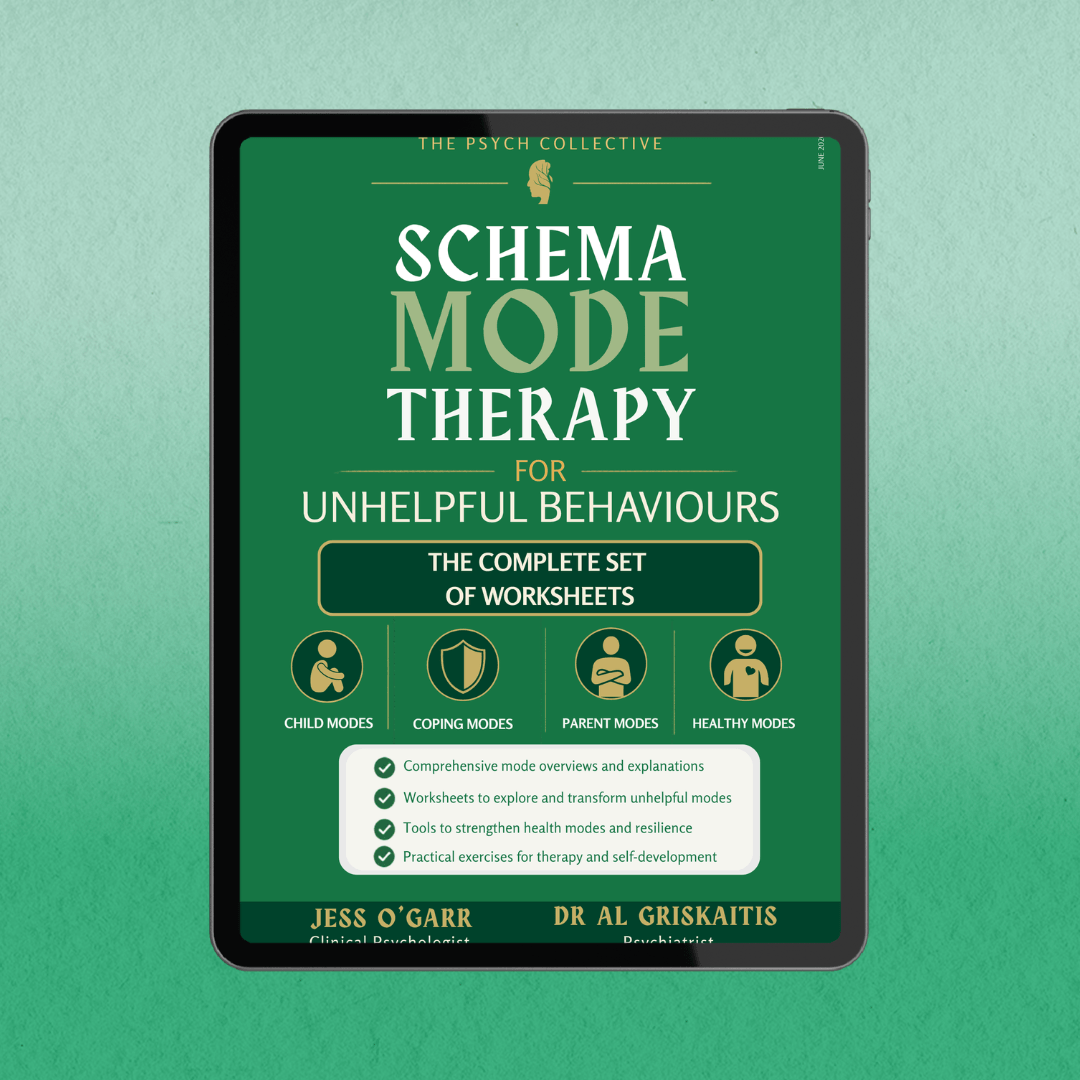 Schema mode therapy for unhelpful behaviours: the worksheets preview