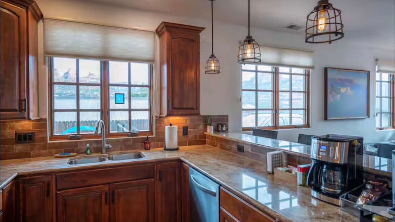 Villa kitchen space