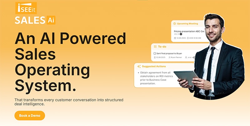 iSEEit Sales AI platform