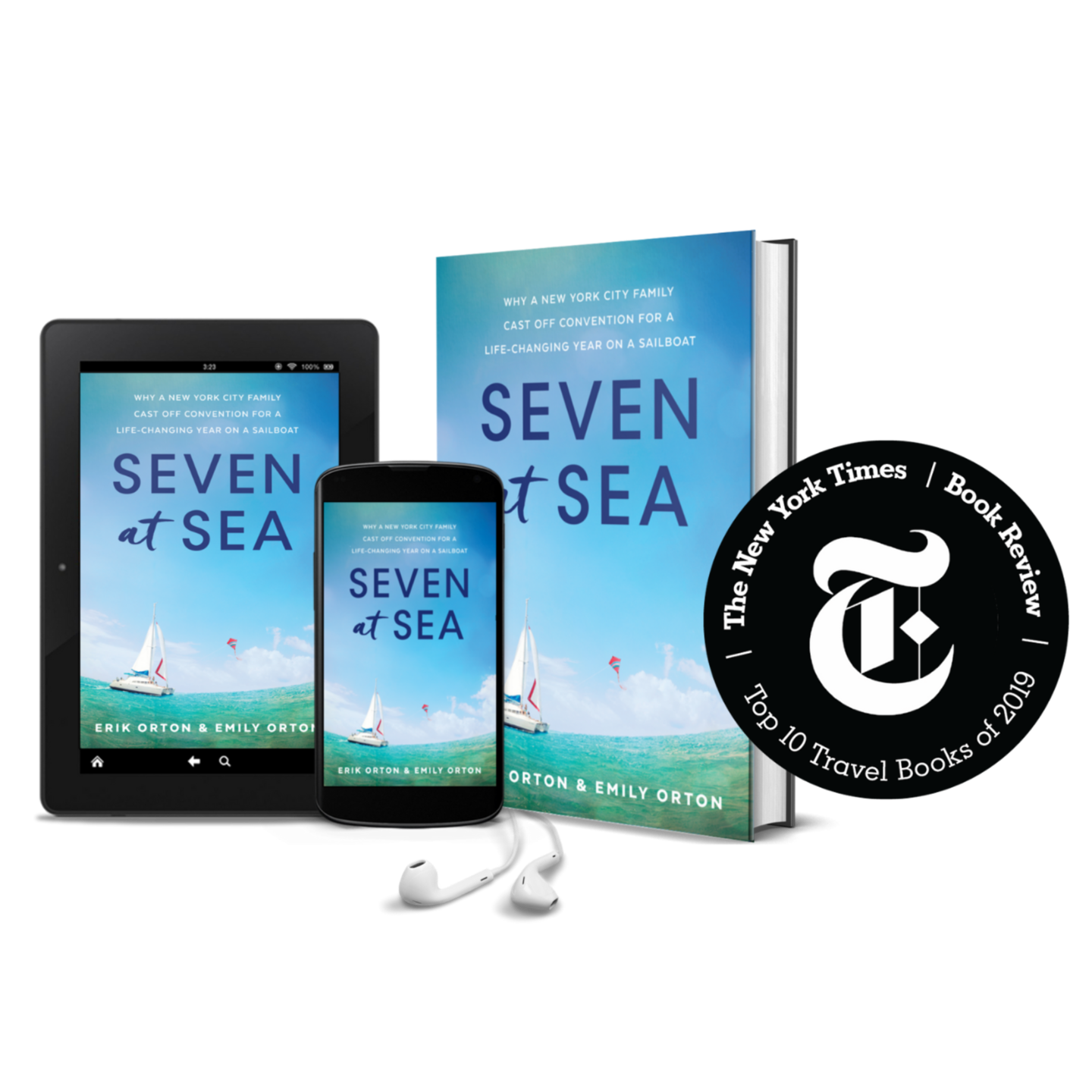 Find our book Seven at Sea available on all platforms.